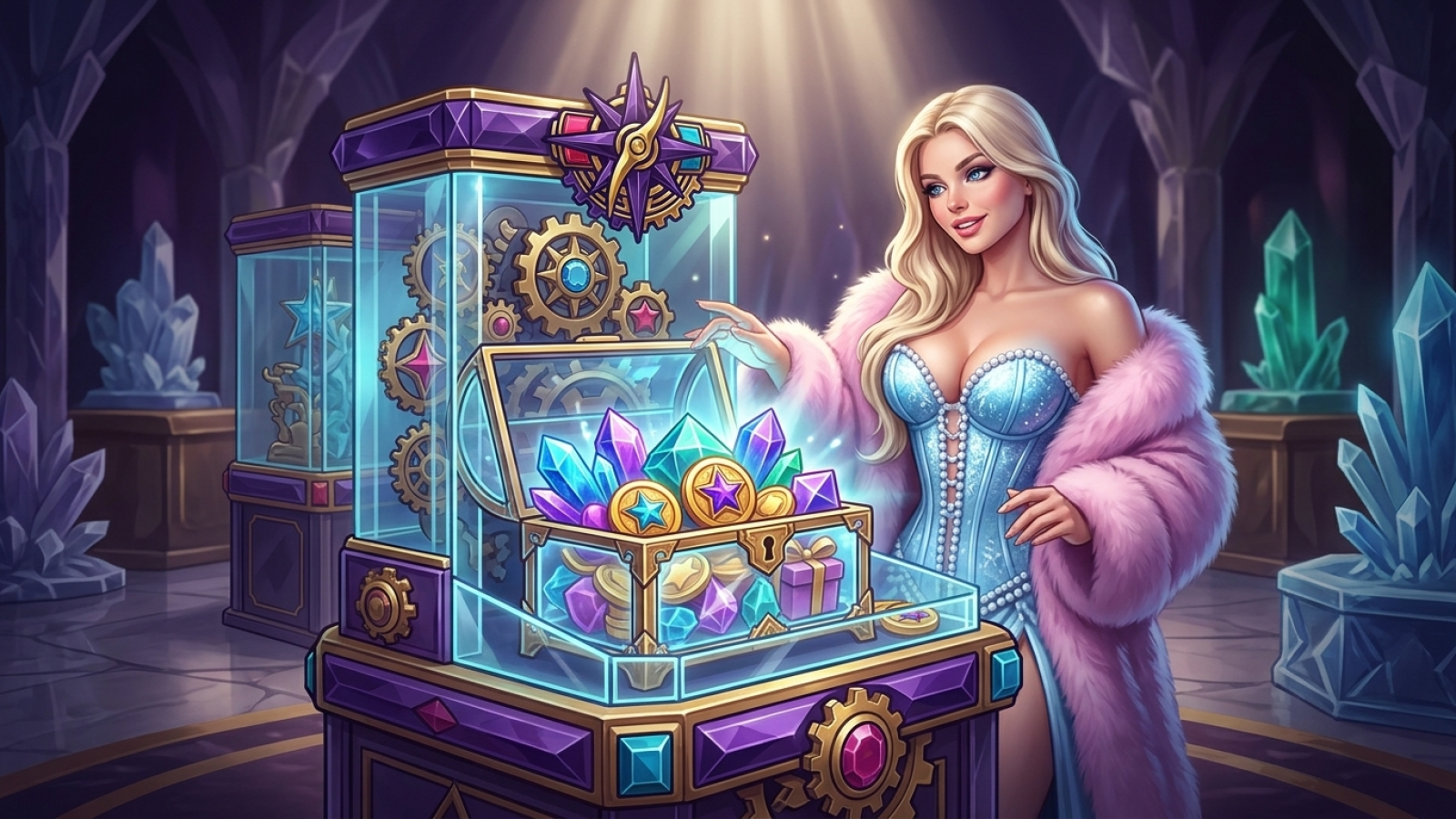 IceCasino: Illustrativ scen; Betyg: 9.8/10; Licens: Curaçao Gaming Authority (Curaçao)